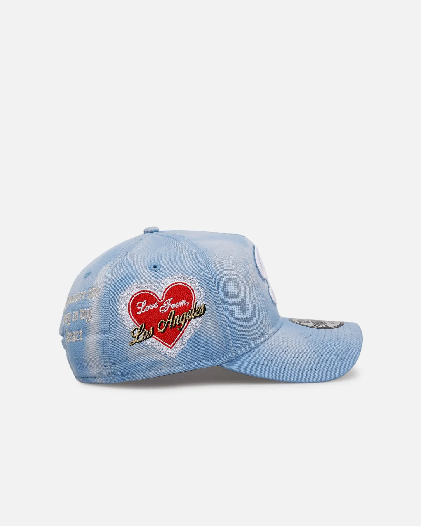 New Era Los Angeles Dodgers 'Hopeless Romantic' 9FORTY A-Frame Snapback Sky Blue sold by Culture Kings product image thumbnail 3