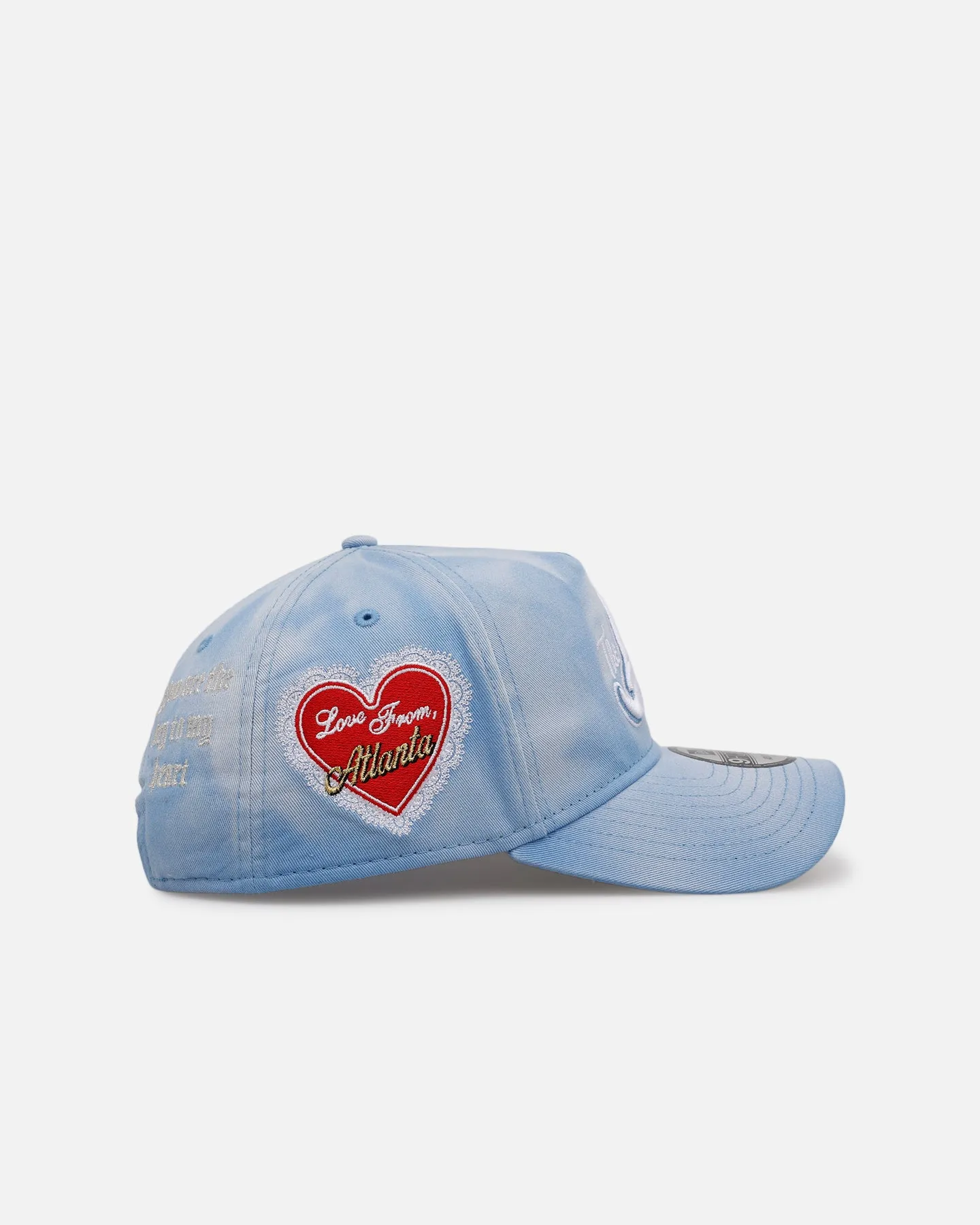 New Era Atlanta Braves 'Hopeless Romantic' 9FORTY A-Frame Snapback Sky Blue sold by Culture Kings product image thumbnail 3