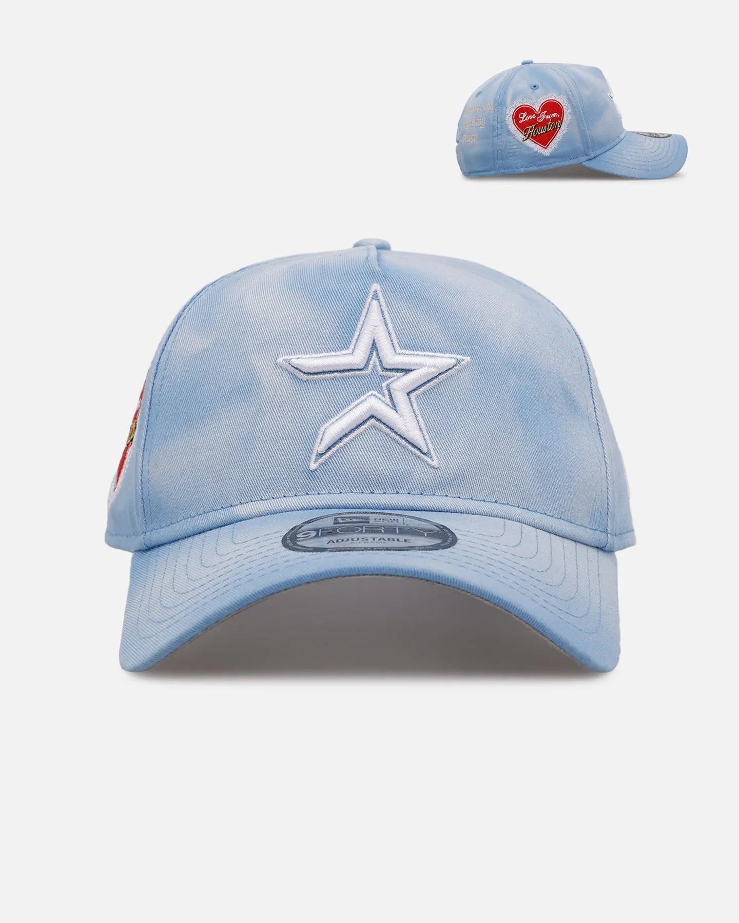 New Era Houston Astros 'Hopeless Romantic' 9FORTY A-Frame Snapback Sky Blue sold by Culture Kings