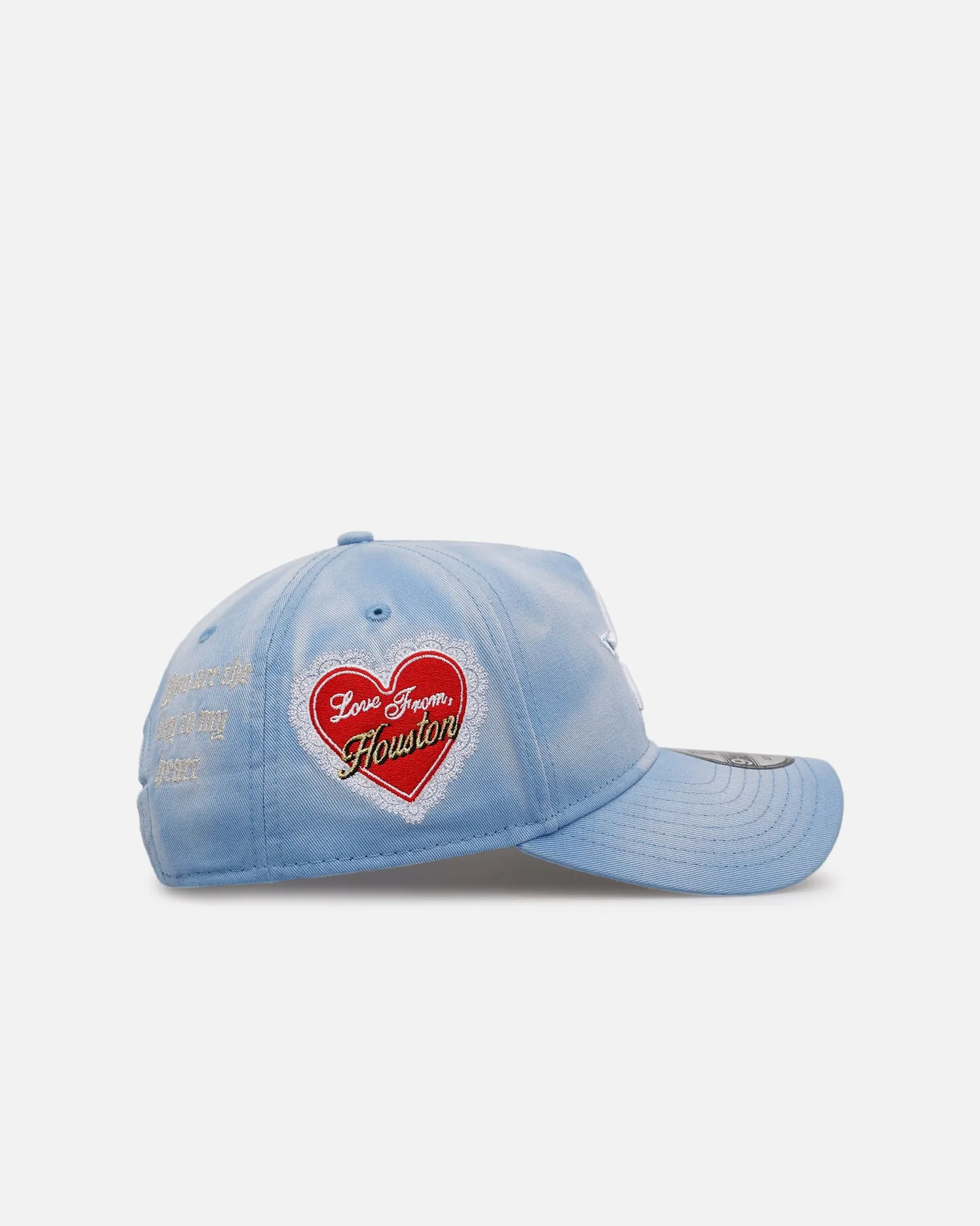 New Era Houston Astros 'Hopeless Romantic' 9FORTY A-Frame Snapback Sky Blue sold by Culture Kings product image thumbnail 3