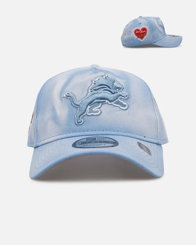 New Era Detroit Lions 'Hopeless Romantic' 9FORTY A-Frame Snapback Sky Blue sold by Culture Kings