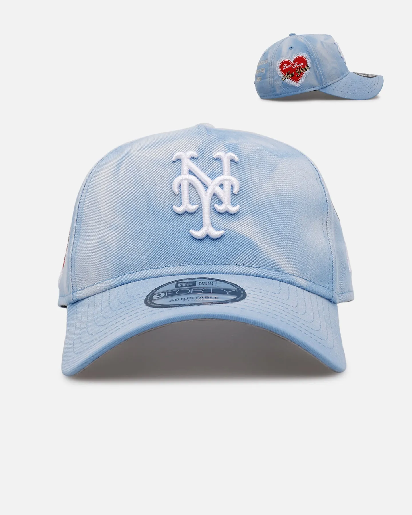 New Era New York Mets 'Hopeless Romantic' 9FORTY A-Frame Snapback Sky Blue sold by Culture Kings