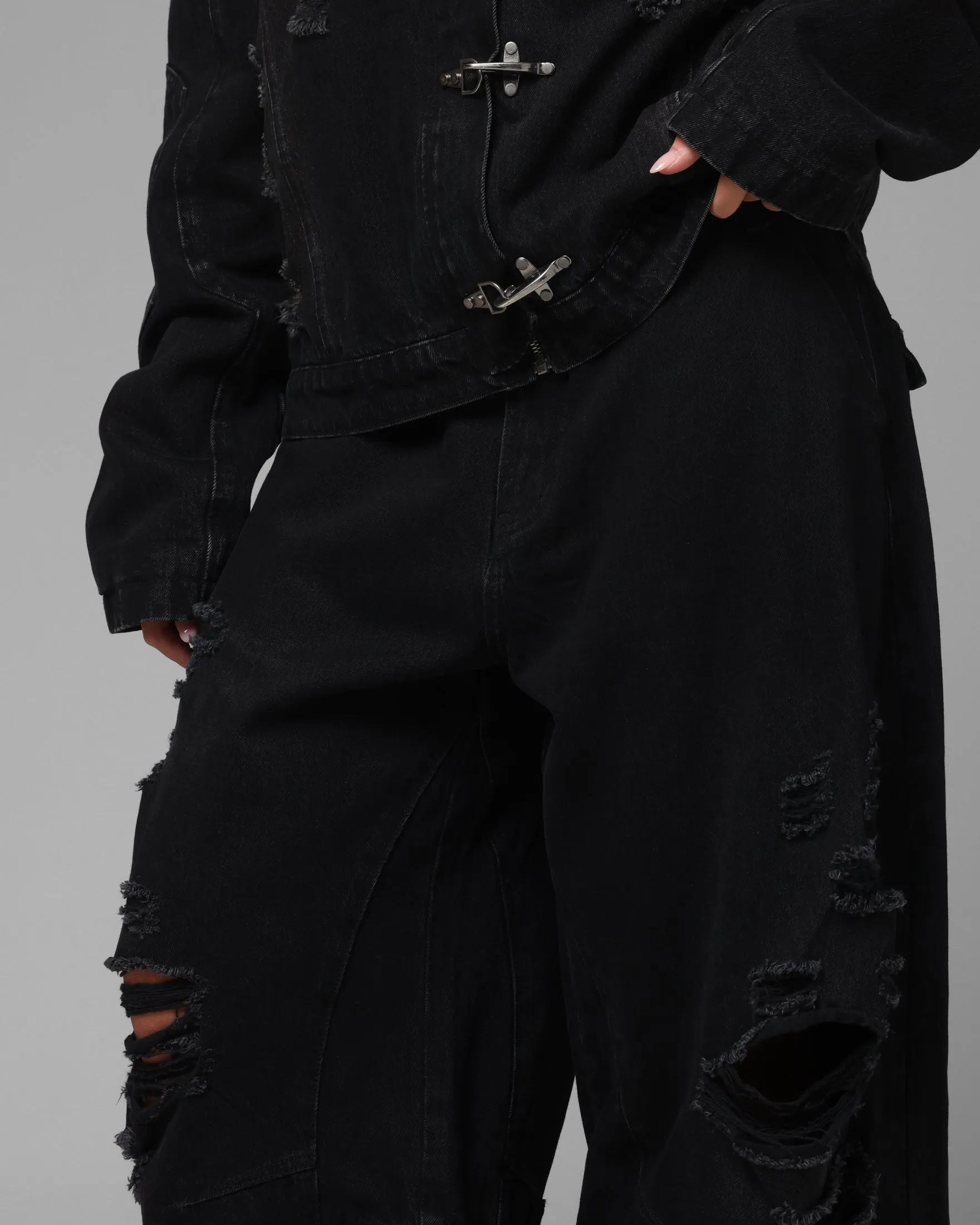 Loiter Thrasher Pants Washed Black sold by Culture Kings product image thumbnail 3