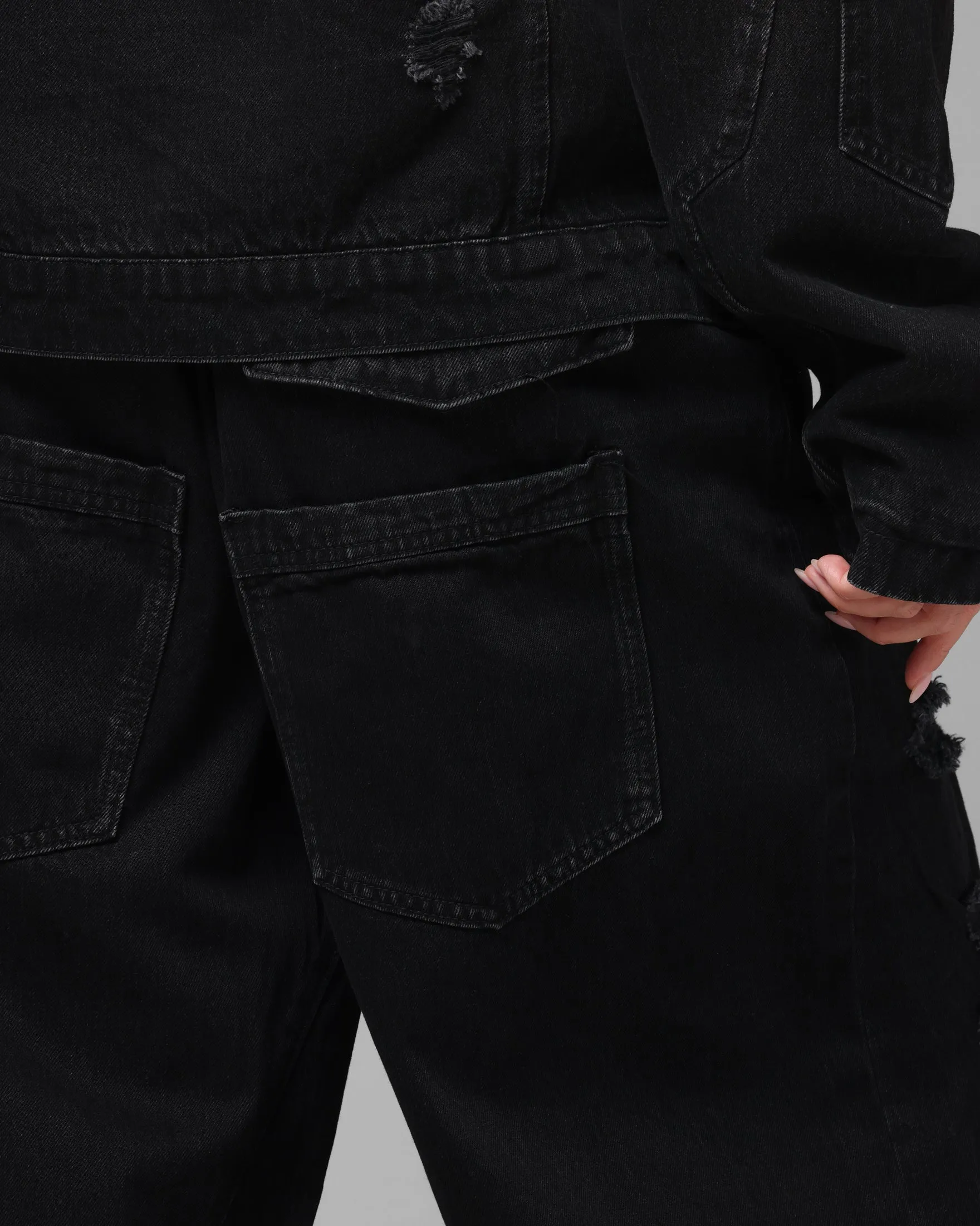 Loiter Thrasher Pants Washed Black sold by Culture Kings product image thumbnail 4