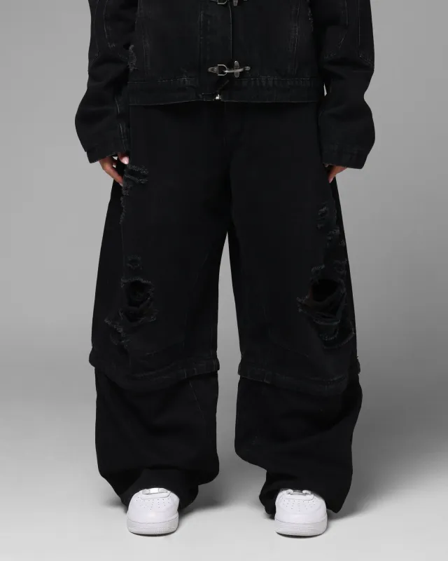 Loiter Thrasher Pants Washed Black sold by Culture Kings