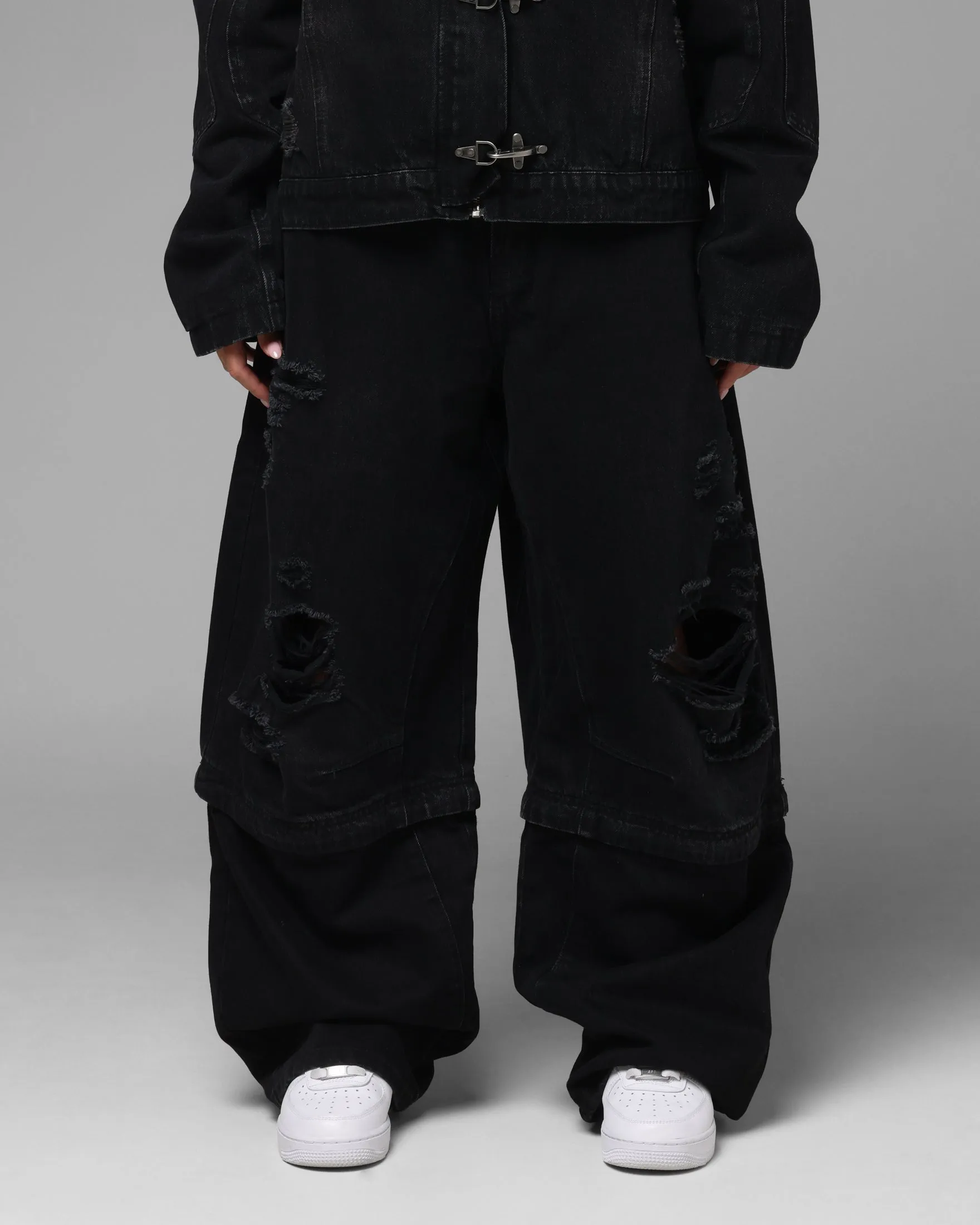 Loiter Thrasher Pants Washed Black sold by Culture Kings