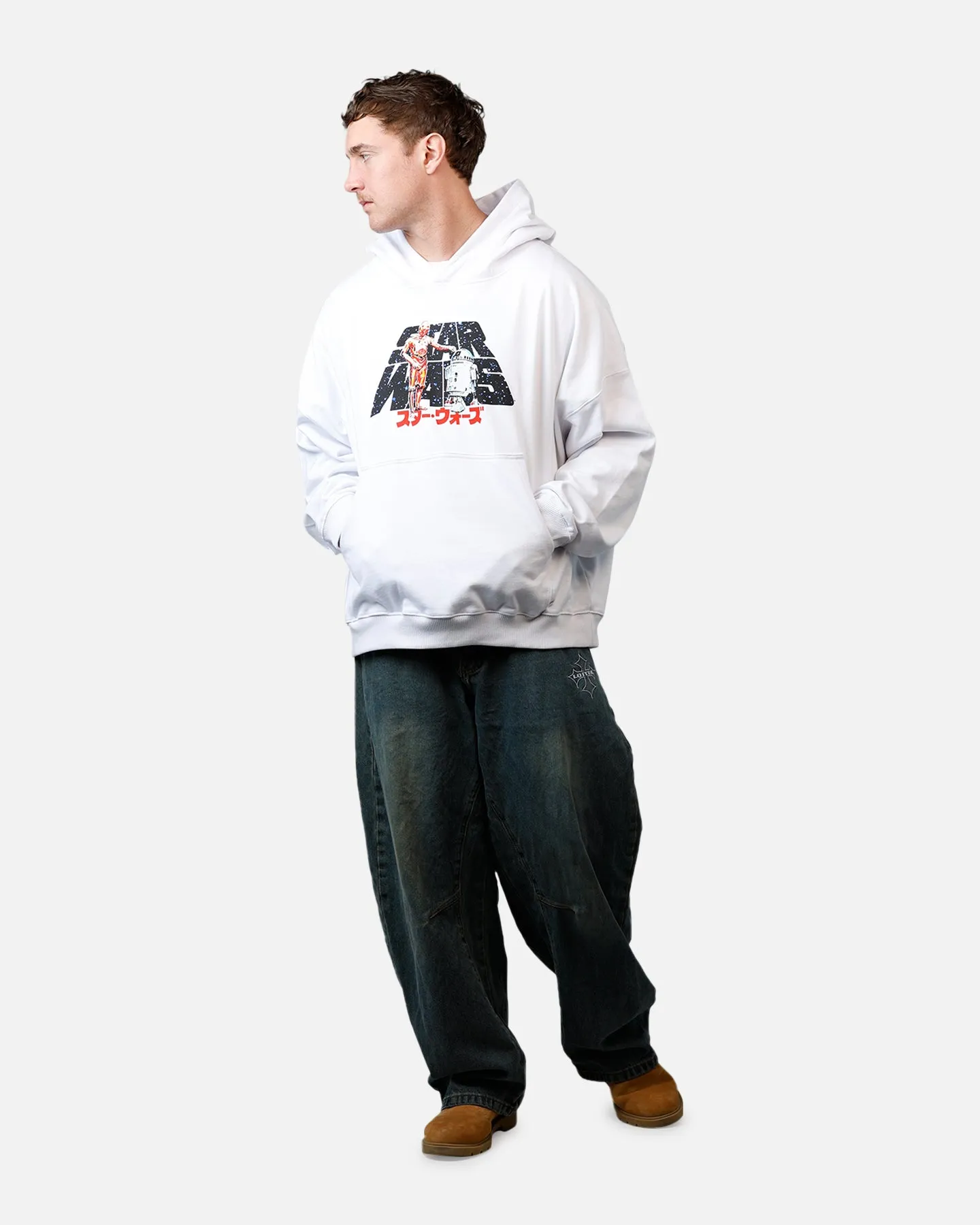 73Studio Star Wars '77 New Hope Hoodie White sold by Culture Kings product image thumbnail 3