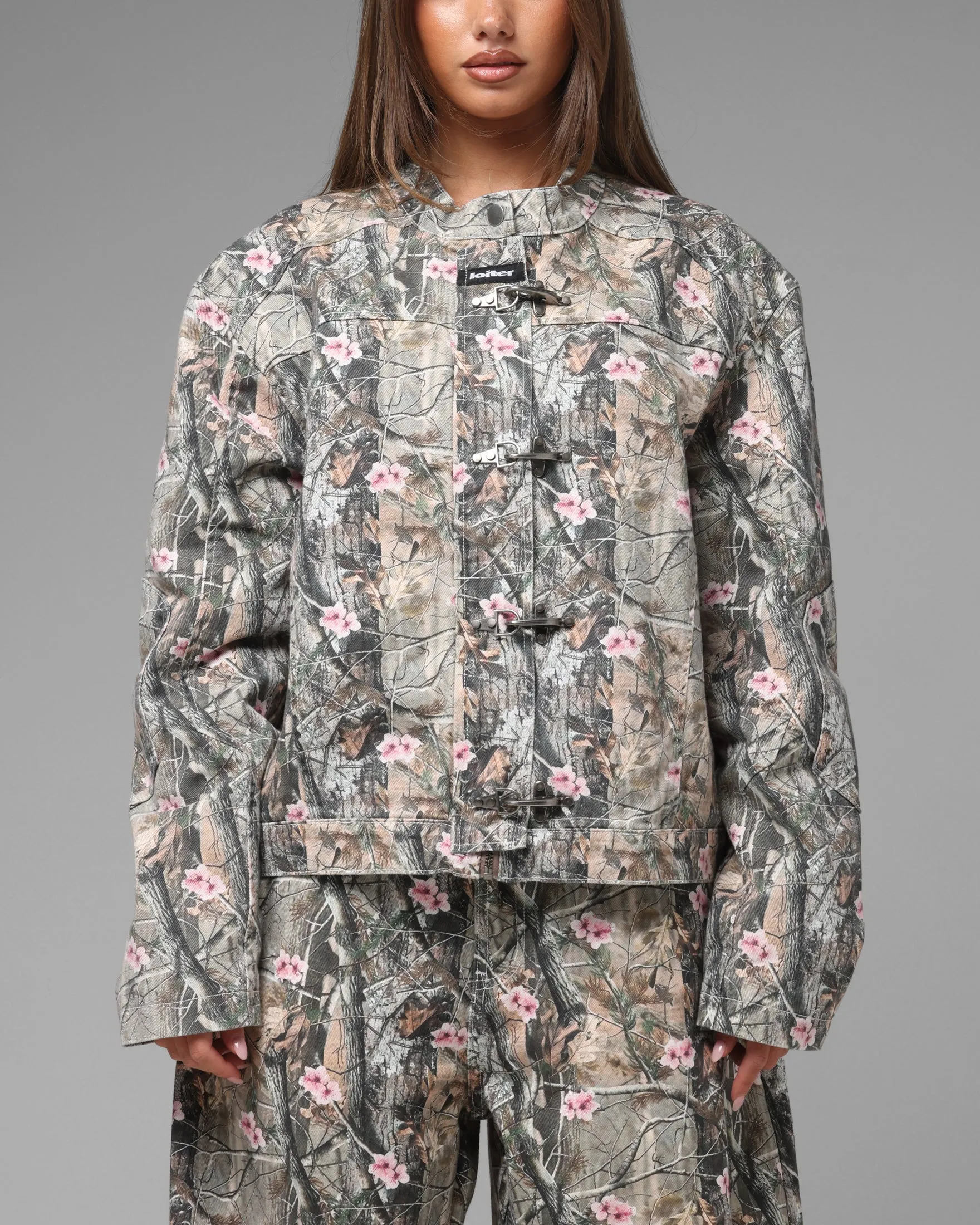 Loiter Thrasher Jacket Pink Tree Camo sold by Culture Kings
