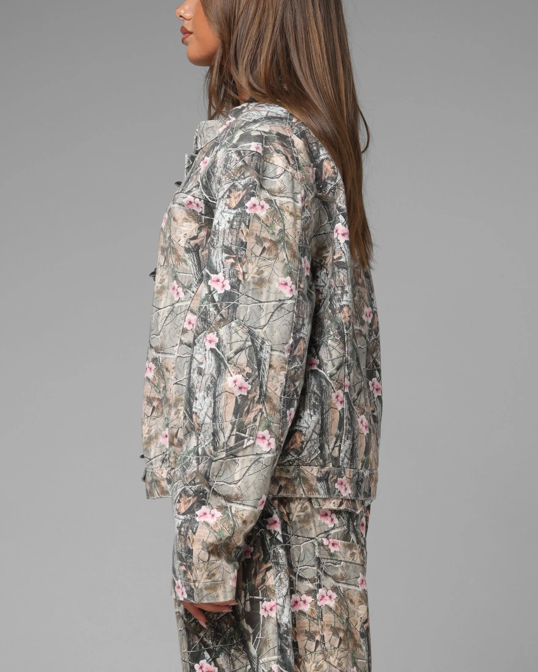 Loiter Thrasher Jacket Pink Tree Camo sold by Culture Kings product image thumbnail 5