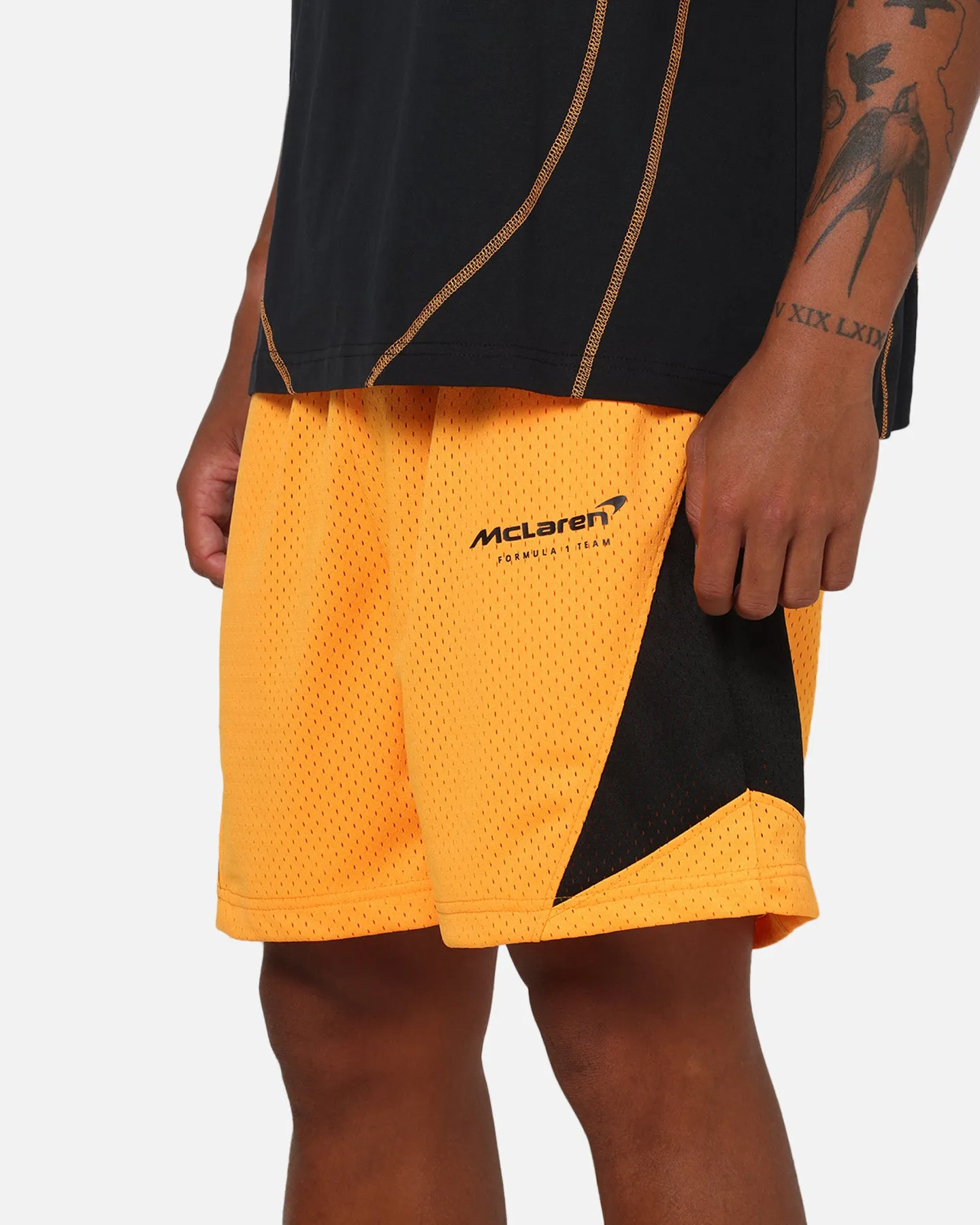 Mitchell & Ness X Mclaren Shorts Papaya sold by Culture Kings product image thumbnail 4
