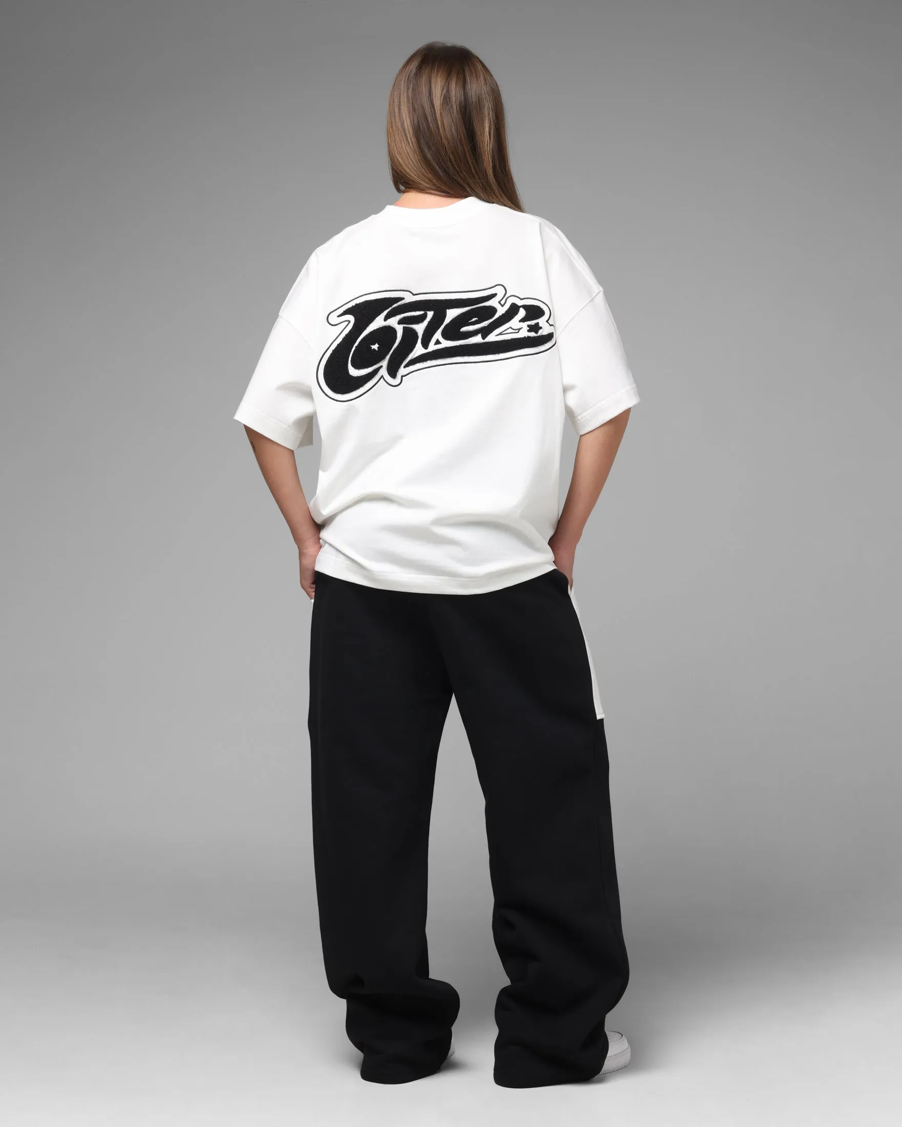 Loiter Jet Stream Chenille T-Shirt Off White sold by Culture Kings product image thumbnail 4