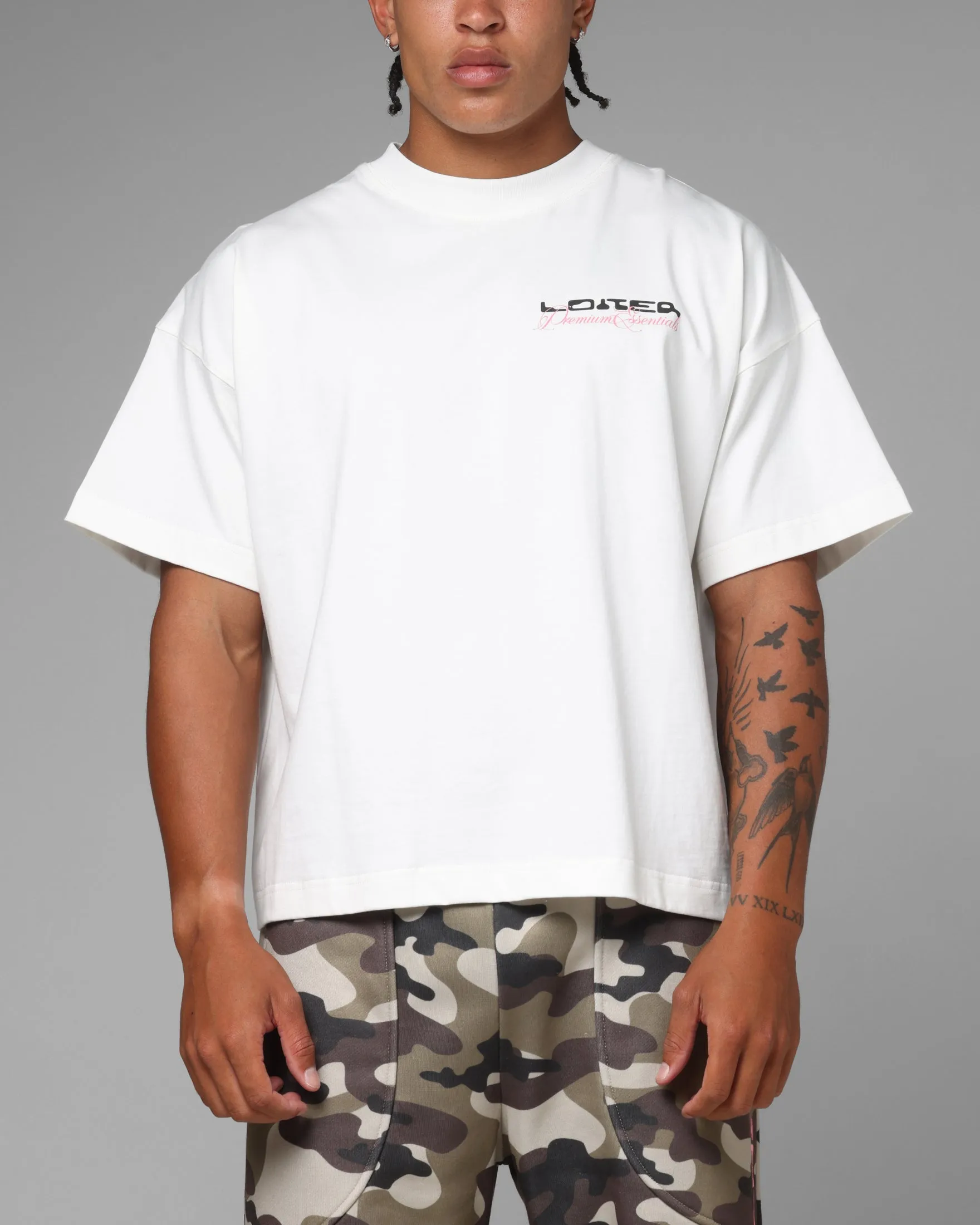 Loiter Jet Stream Chenille T-Shirt Off White sold by Culture Kings product image thumbnail 2