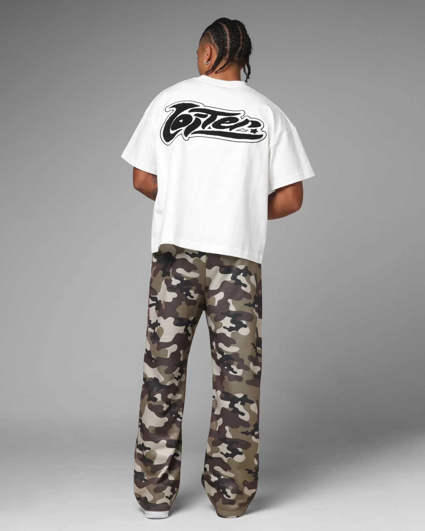 Loiter Jet Stream Chenille T-Shirt Off White sold by Culture Kings product image thumbnail 3