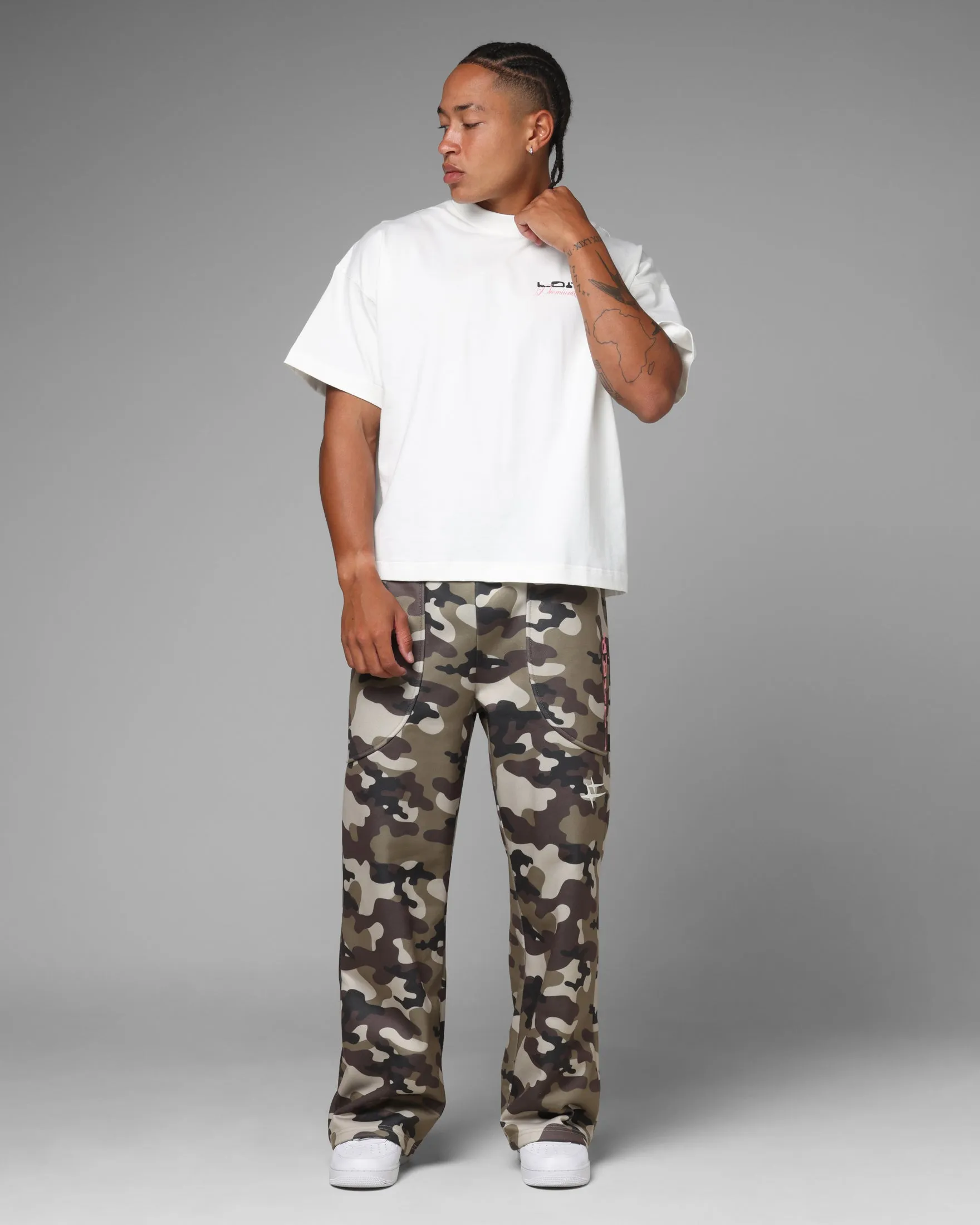 Loiter Jet Stream Chenille T-Shirt Off White sold by Culture Kings product image thumbnail 4