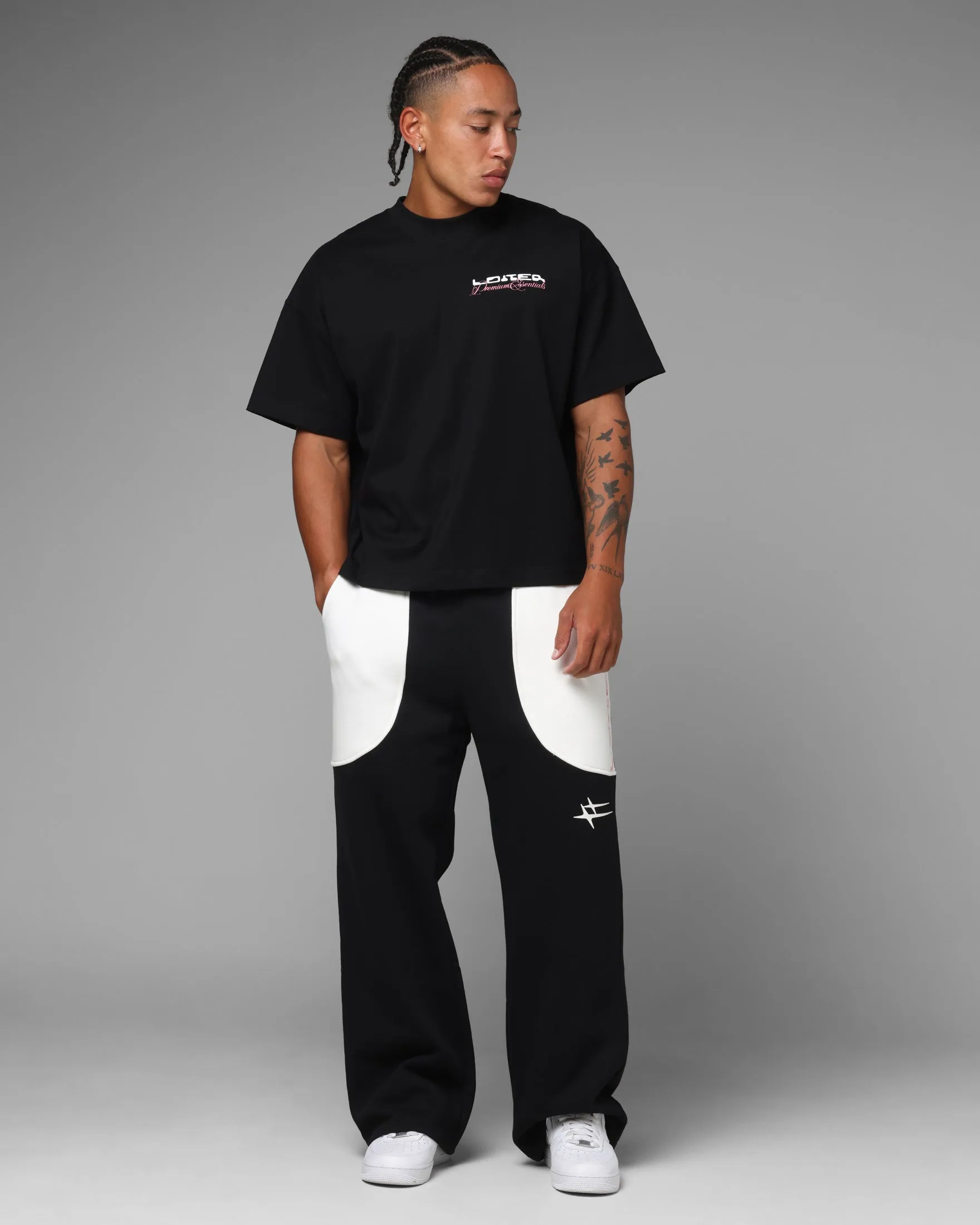 Loiter Jet Stream Chenille T-Shirt Black sold by Culture Kings product image thumbnail 4