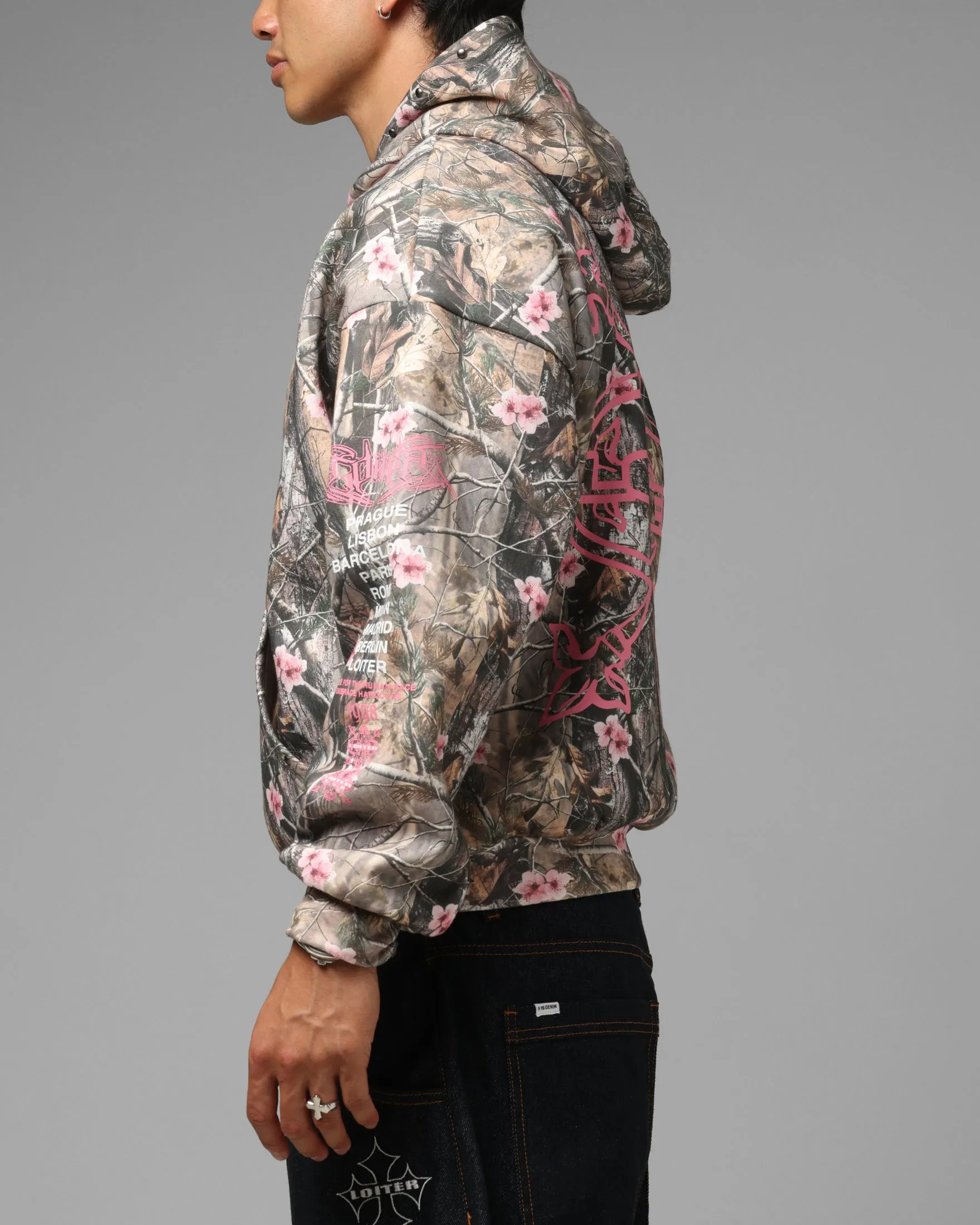 Loiter Blade Hoodie Pink Real Tree sold by Culture Kings product image thumbnail 5