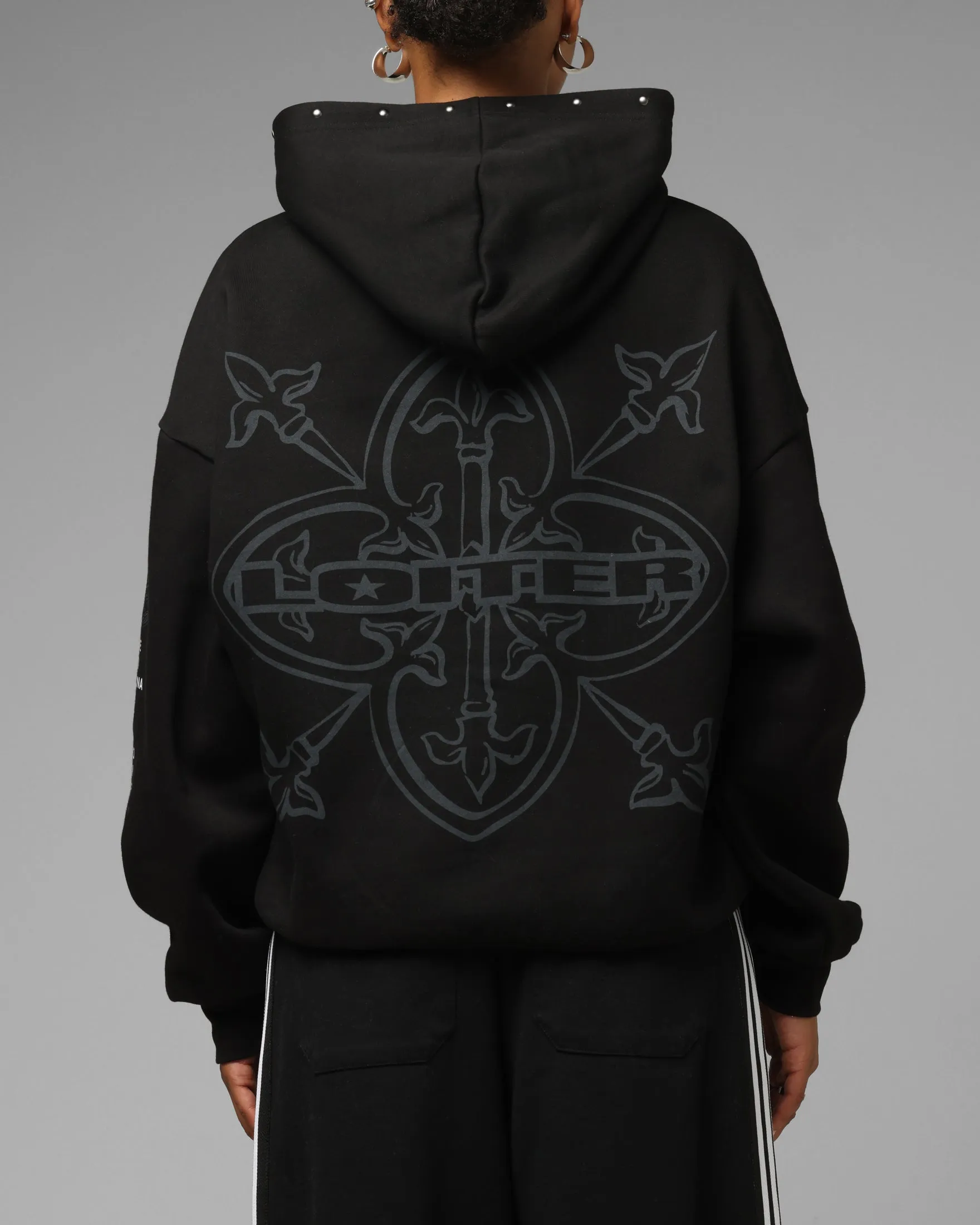Loiter Blade Hoodie Black sold by Culture Kings product image thumbnail 2