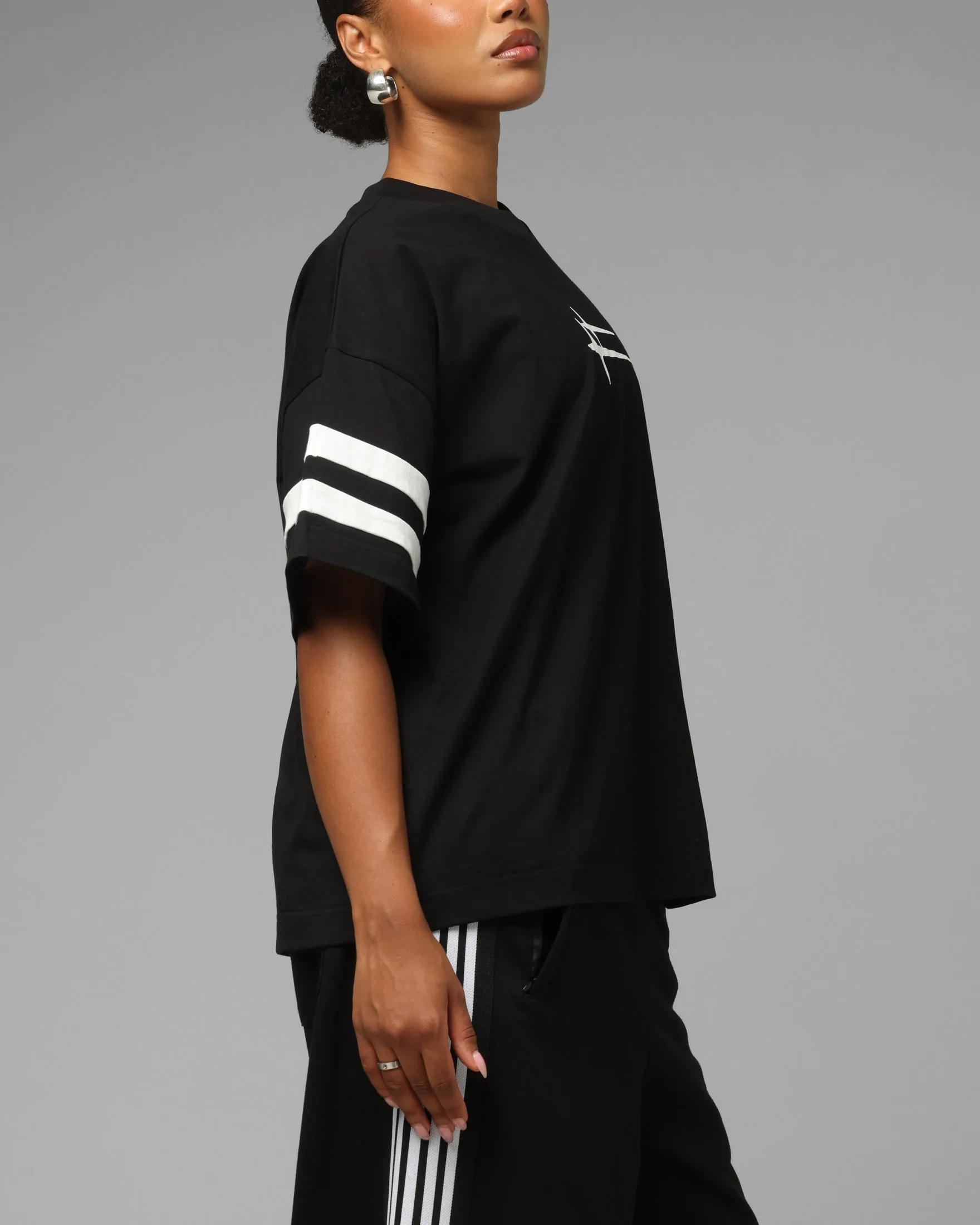 Loiter Hybrid Endzone T-Shirt Black sold by Culture Kings product image thumbnail 4