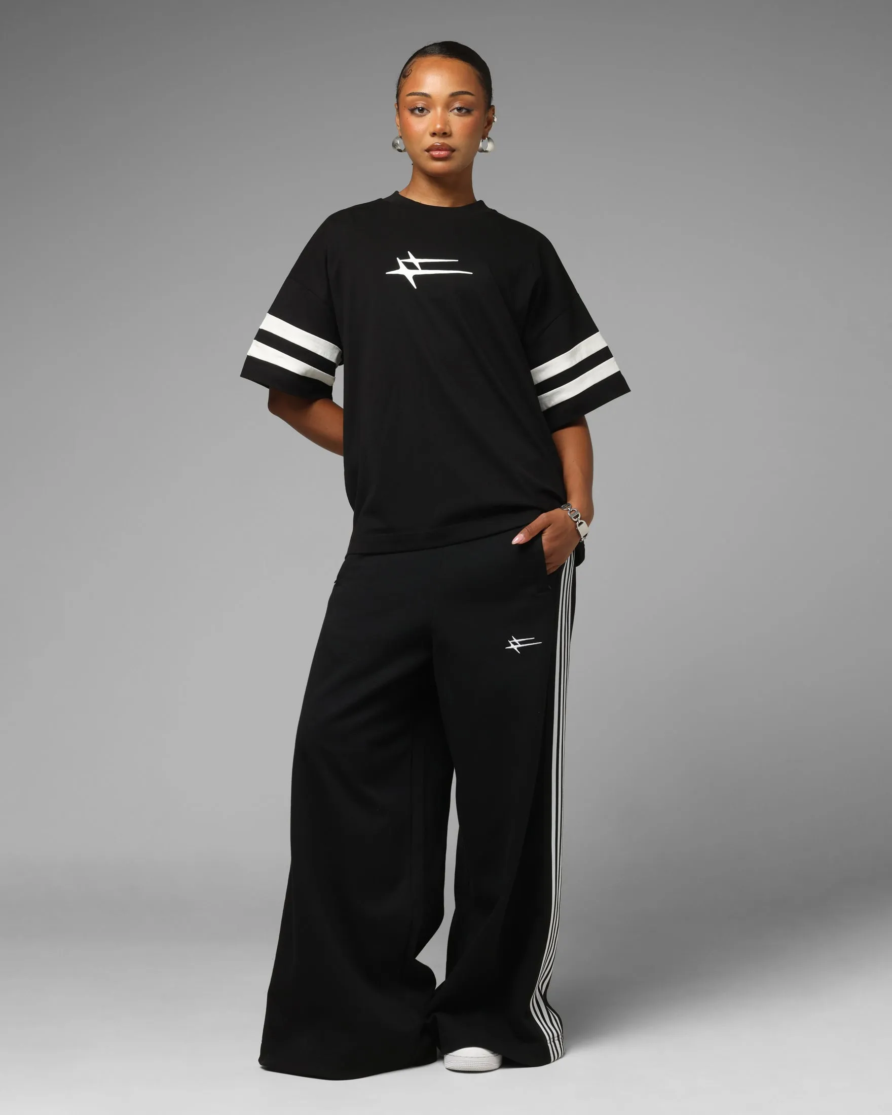 Loiter Hybrid Endzone T-Shirt Black sold by Culture Kings product image thumbnail 2