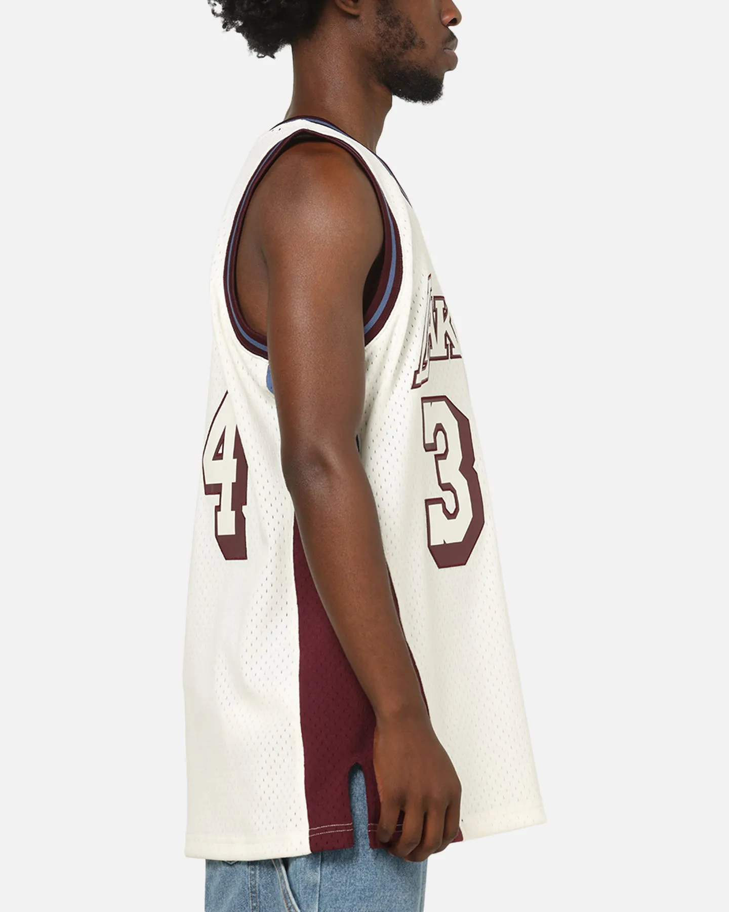 Mitchell & Ness Los Angeles Lakers Shaquille O'Neal Millenium Jersey White/Brown sold by Culture Kings product image thumbnail 5