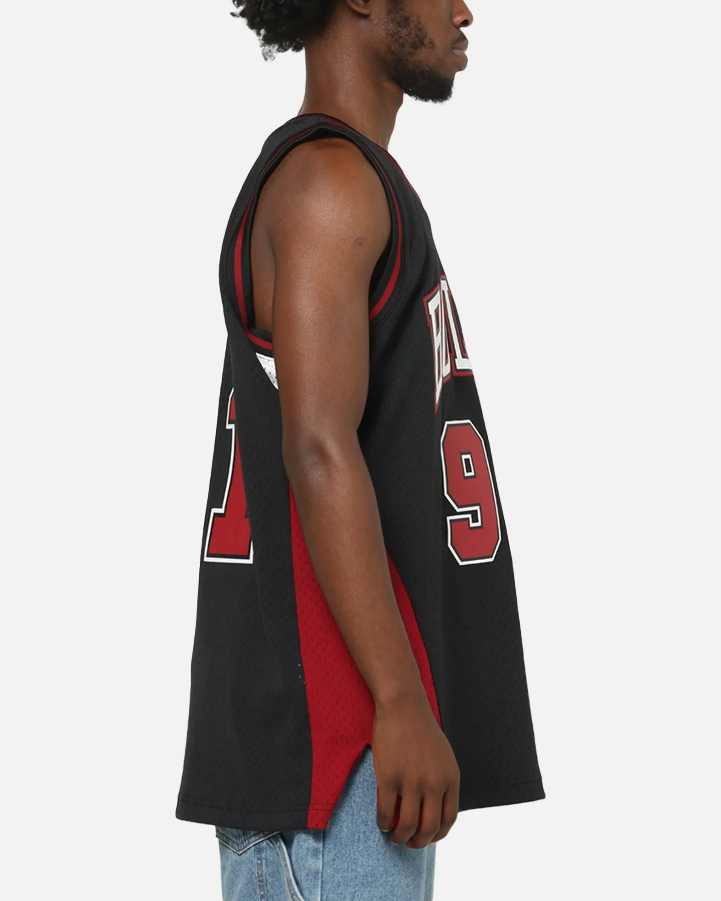 Mitchell & Ness Chicago Bulls Dennis Rodman Rave Jersey Black/Red sold by Culture Kings product image thumbnail 5