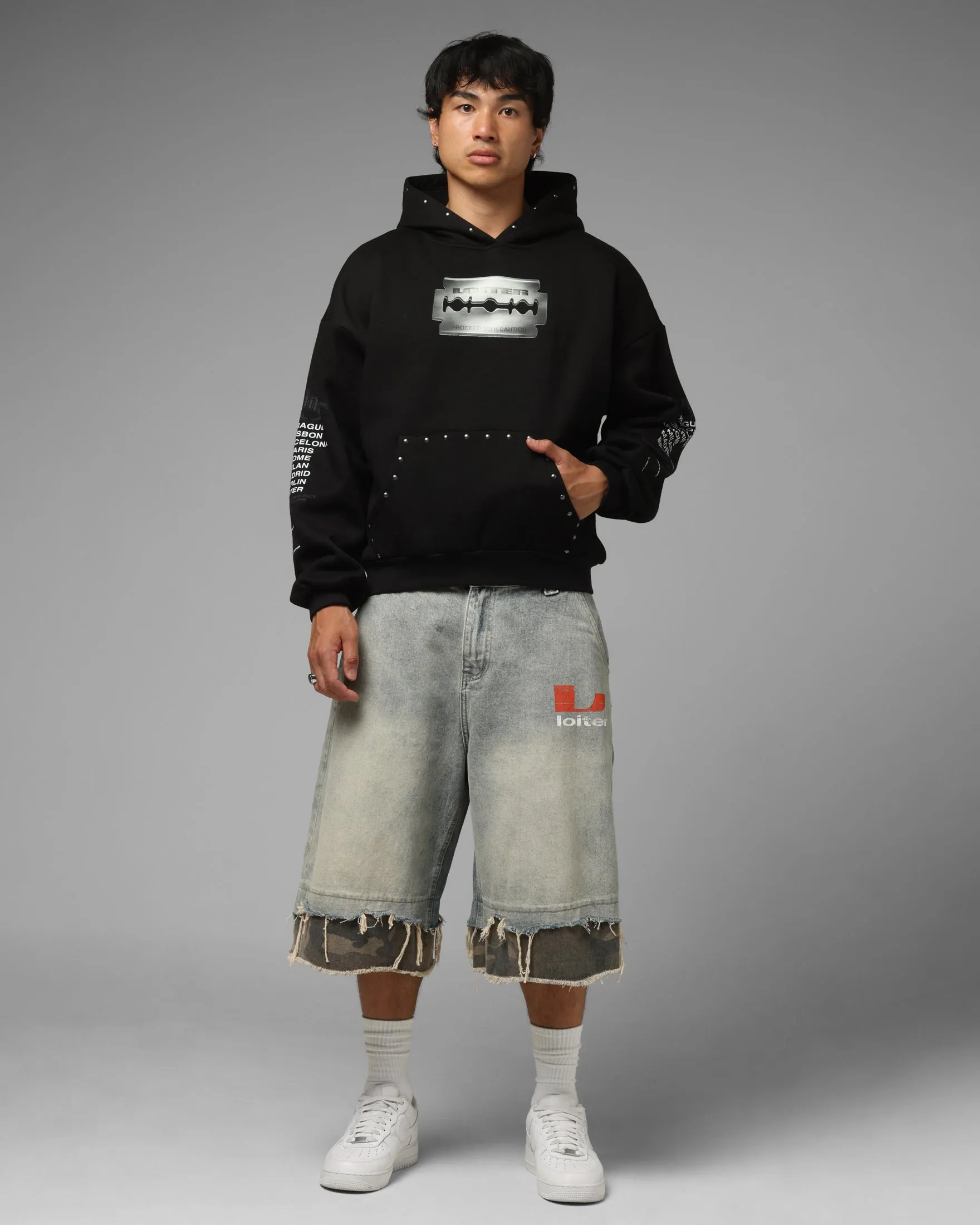 Loiter Blade Hoodie Black sold by Culture Kings product image thumbnail 4