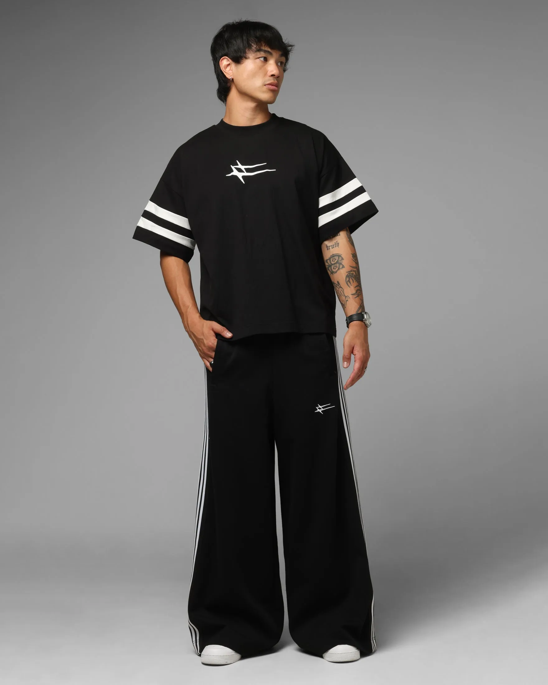Loiter Hybrid Endzone T-Shirt Black sold by Culture Kings product image thumbnail 2