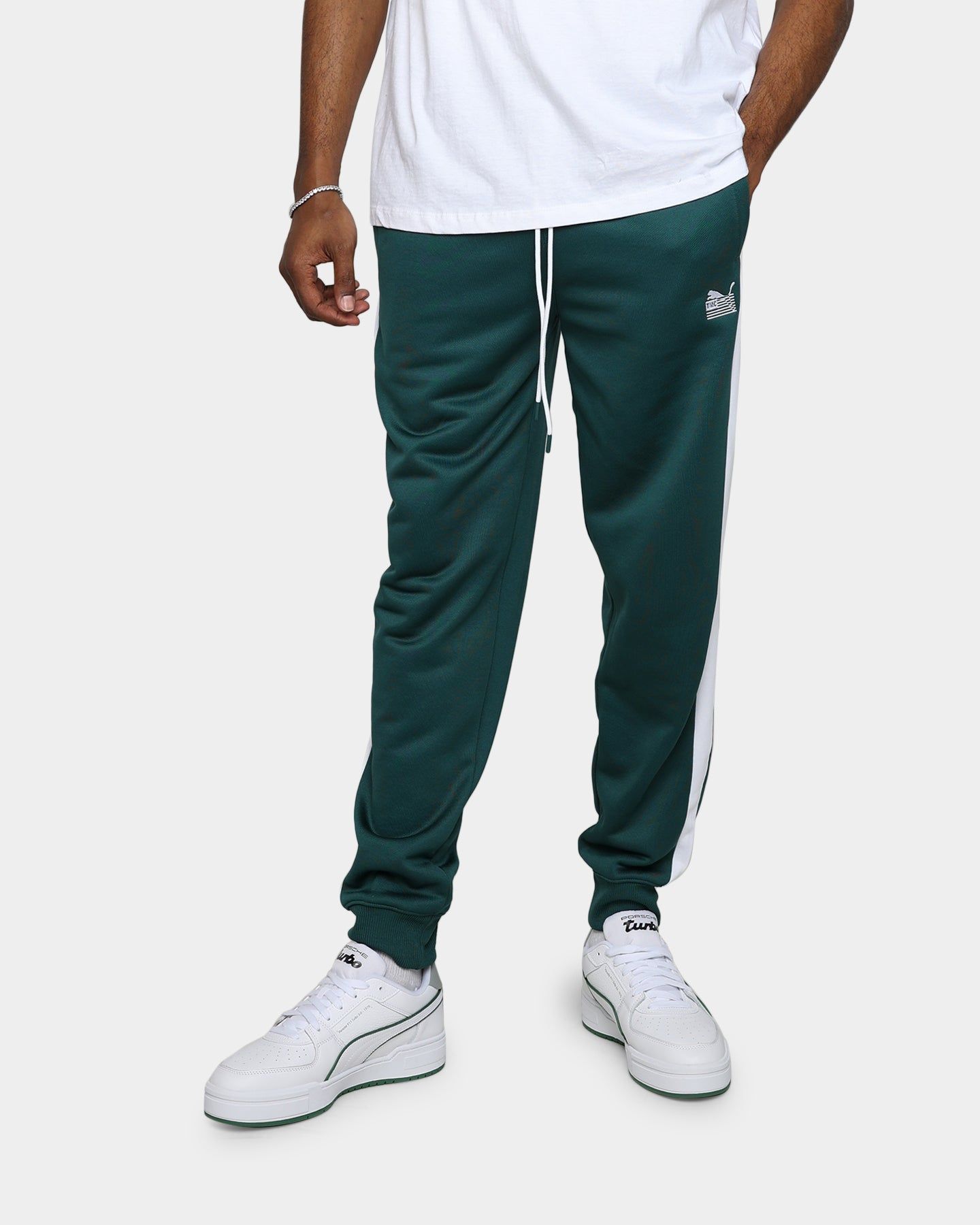 Puma X TMC Hussle T7 Pants June Bug sold by Culture Kings