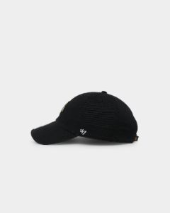 47 Brand Chicago Blackhawks Clean Up Strapback Black sold by Culture Kings