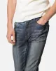MNML X385 Skinny Stacked Denim Jean Blue sold by Culture Kings