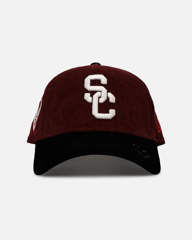 New Era University Of Southern California Trojans 'Certified Lover 2.0' 9FORTY A-Frame Snapback Maroon made by New Era