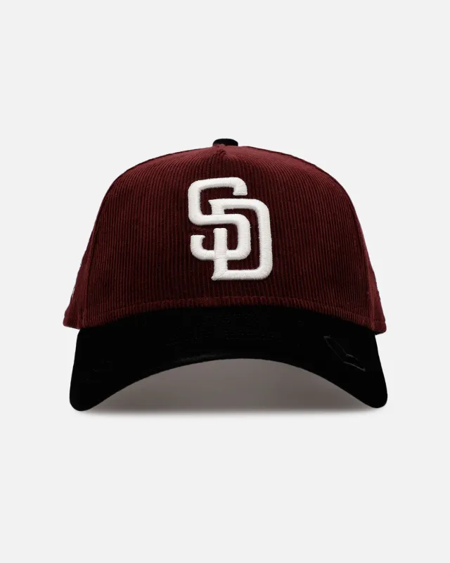 New Era San Diego Padres 'Certified Lover 2.0' 9FORTY A-Frame Snapback Maroon made by New Era