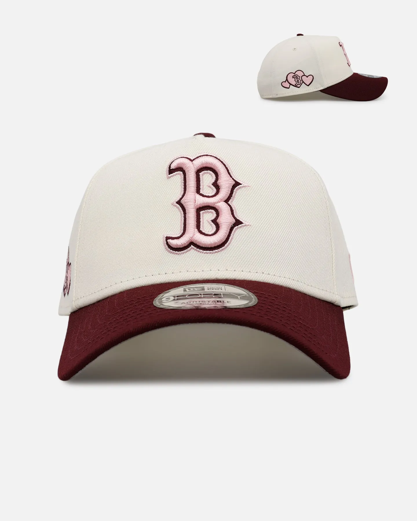 New Era Boston Red Sox 'Lover's Club 2.0' 9FORTY A-Frame Snapback Chrome sold by Culture Kings