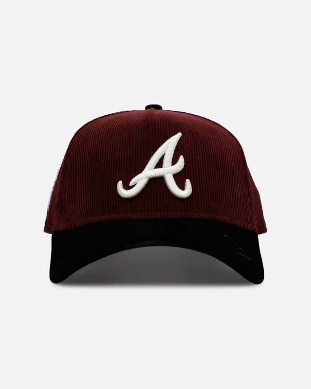 New Era Atlanta Braves 'Certified Lover 2.0' 9FORTY A-Frame Snapback Maroon made by New Era