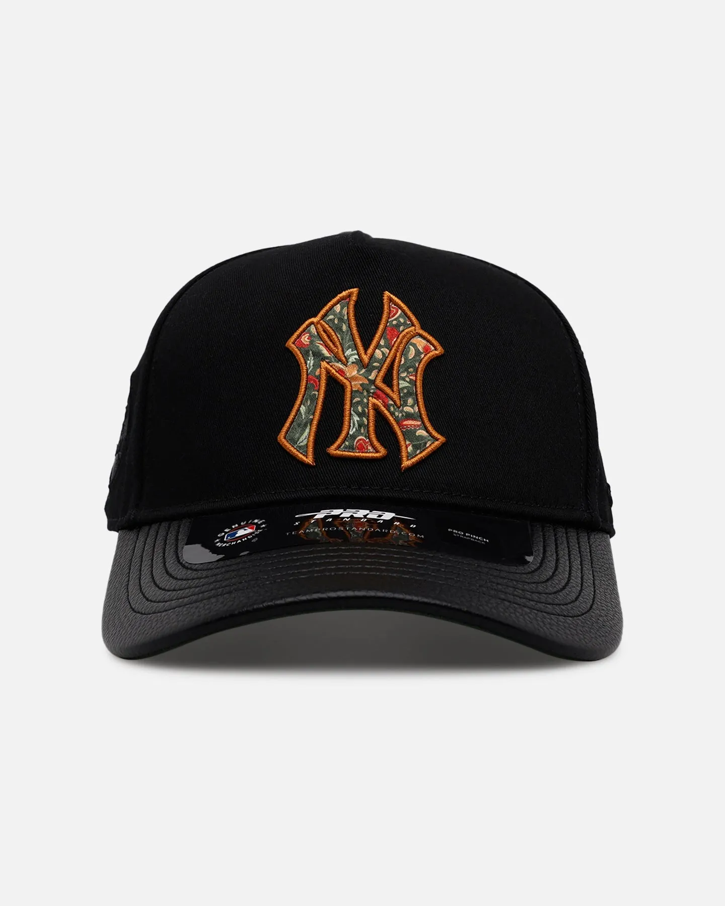 Pro Standard New York Yankees 'Floral Fill' Pro Pinch Strapback Black sold by Culture Kings