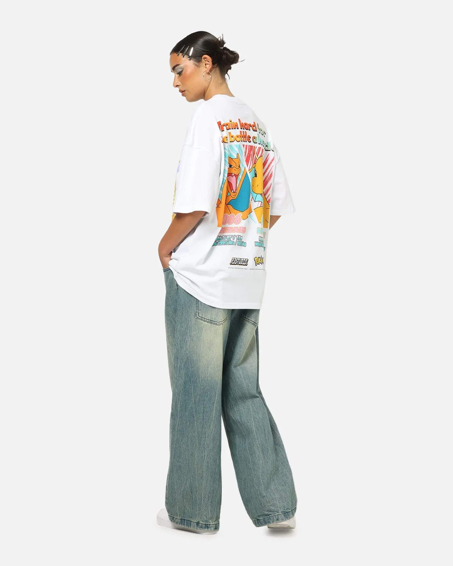 The Pokémon Collection By 73Studio Dragonite T-Shirt White sold by Culture Kings product image thumbnail 4