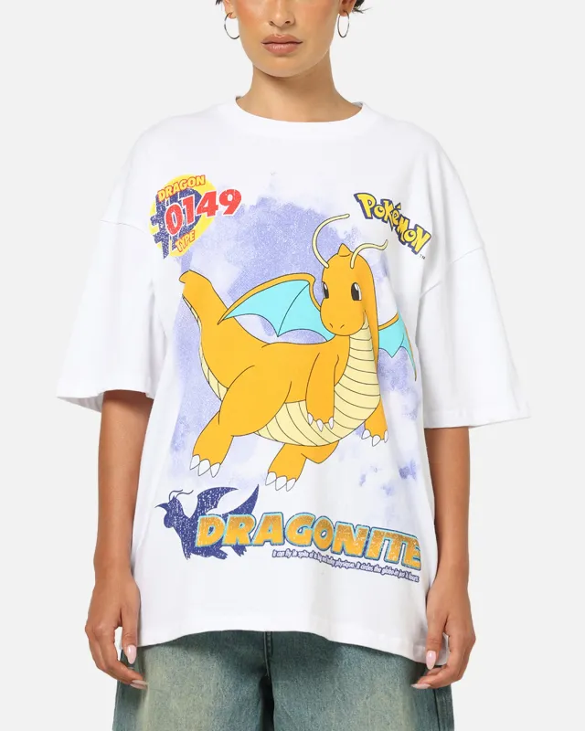 The Pokémon Collection By 73Studio Dragonite T-Shirt White sold by Culture Kings