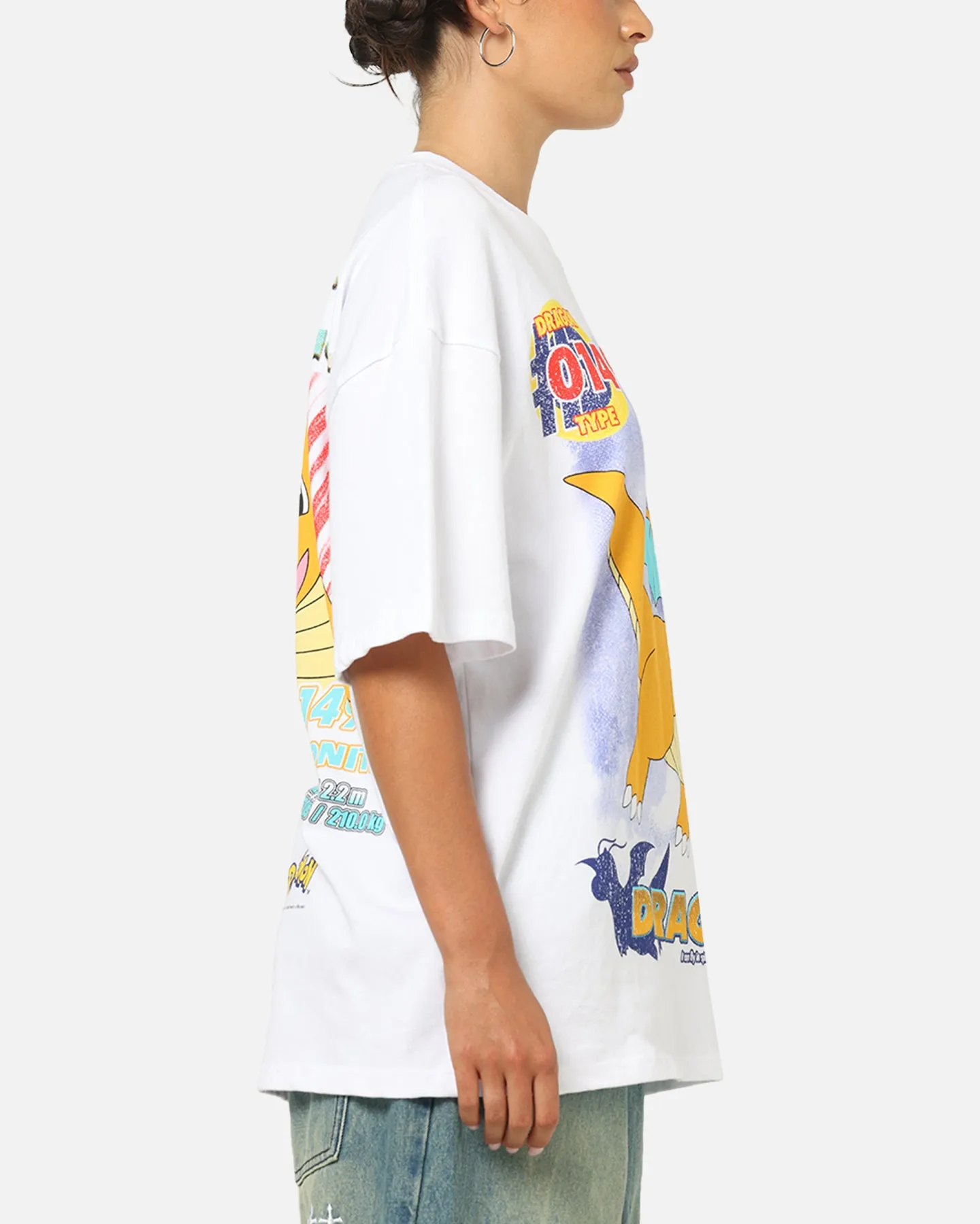 The Pokémon Collection By 73Studio Dragonite T-Shirt White sold by Culture Kings product image thumbnail 5