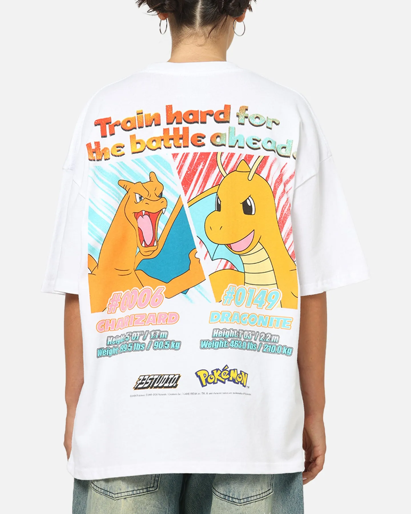 The Pokémon Collection By 73Studio Dragonite T-Shirt White sold by Culture Kings product image thumbnail 2