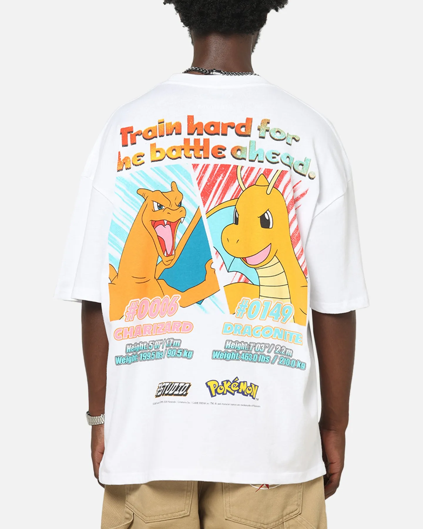 The Pokémon Collection By 73Studio Dragonite T-Shirt White sold by Culture Kings product image thumbnail 2