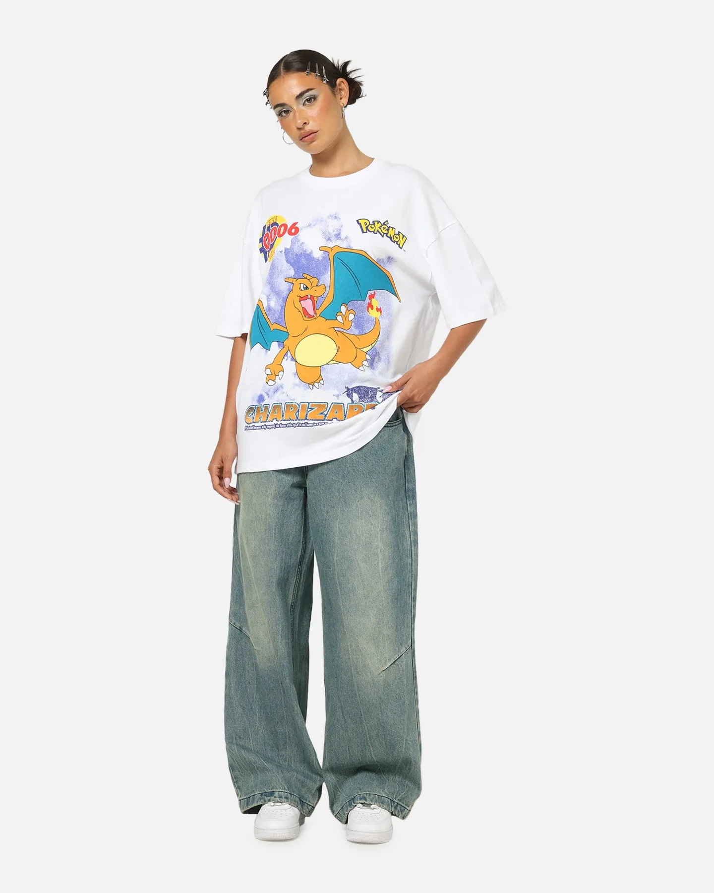 The Pokémon Collection By 73Studio Charizard T-Shirt White sold by Culture Kings product image thumbnail 3