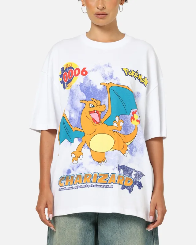 The Pokémon Collection By 73Studio Charizard T-Shirt White sold by Culture Kings