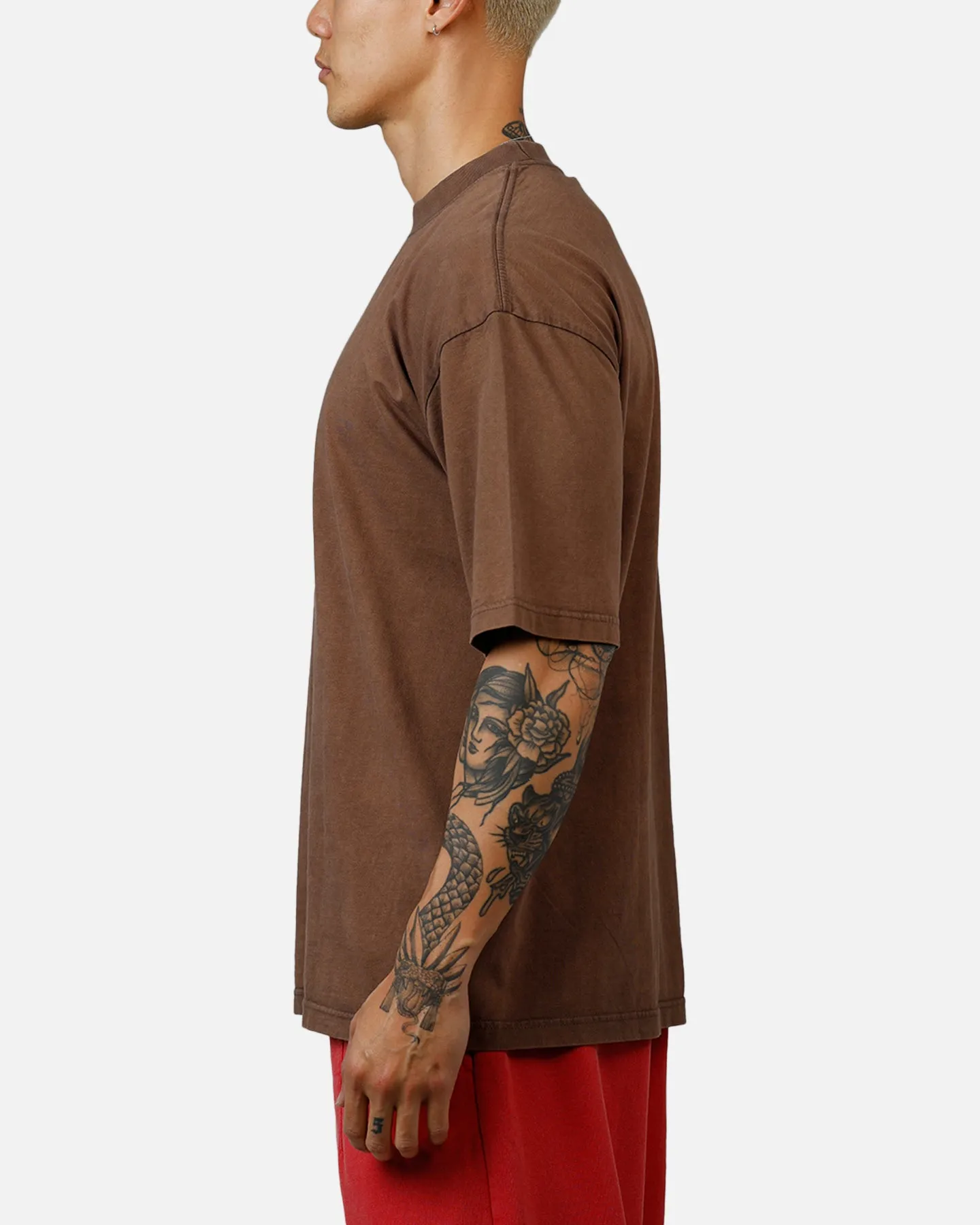 American Thrift Short Sleeve T-Shirt Washed Brown sold by Culture Kings product image thumbnail 5