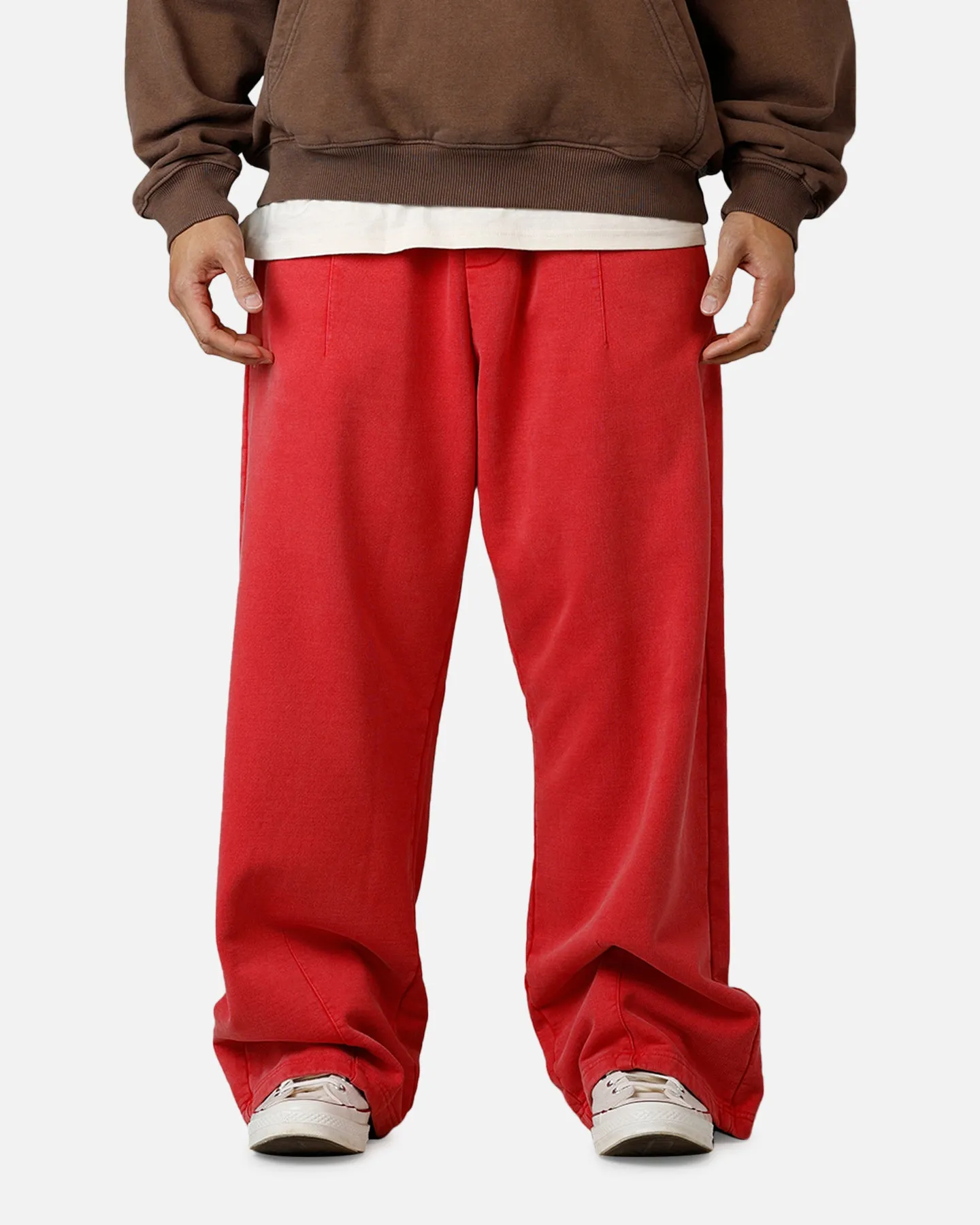 American Thrift Wide Leg Pants Washed Red sold by Culture Kings