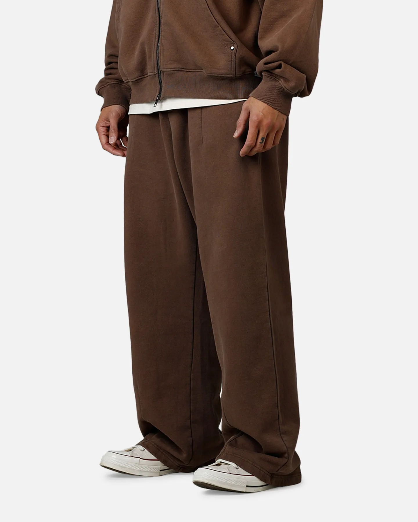 American Thrift Wide Leg Pants Washed Brown sold by Culture Kings product image thumbnail 5