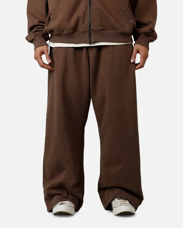 American Thrift Wide Leg Pants Washed Brown sold by Culture Kings