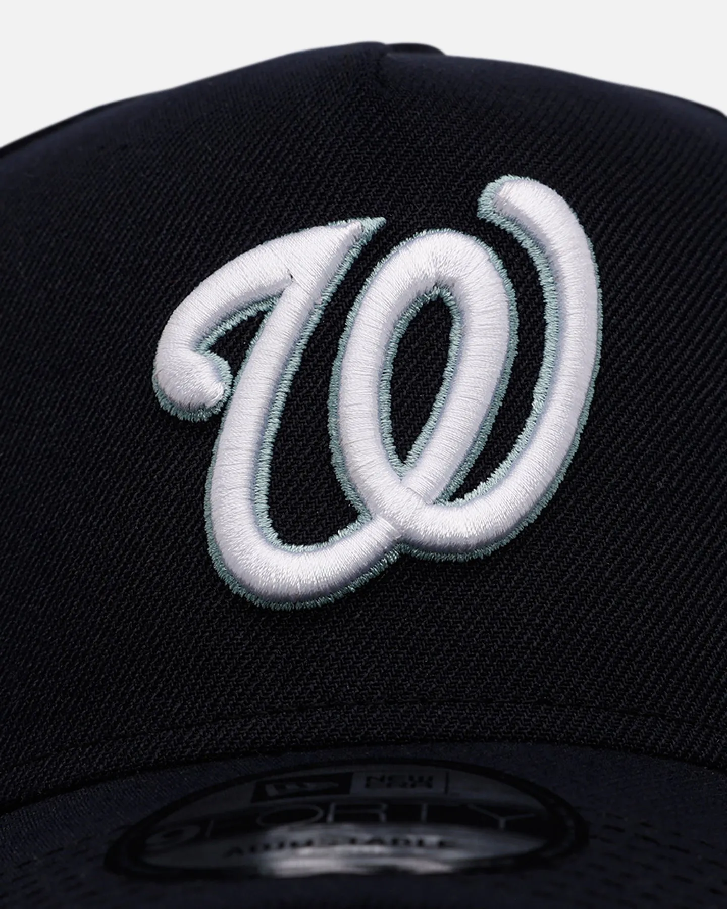 New Era Washington Nationals 'Midnight Navy' 9FORTY A-Frame Snapback Midnight Navy sold by Culture Kings product image thumbnail 5