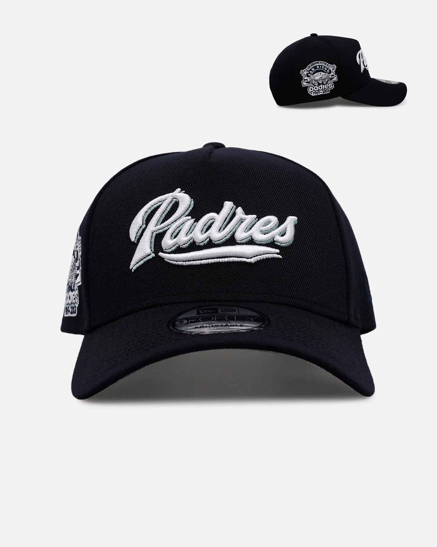 New Era San Diego Padres 'Midnight Navy' 9FORTY A-Frame Snapback Midnight Navy sold by Culture Kings