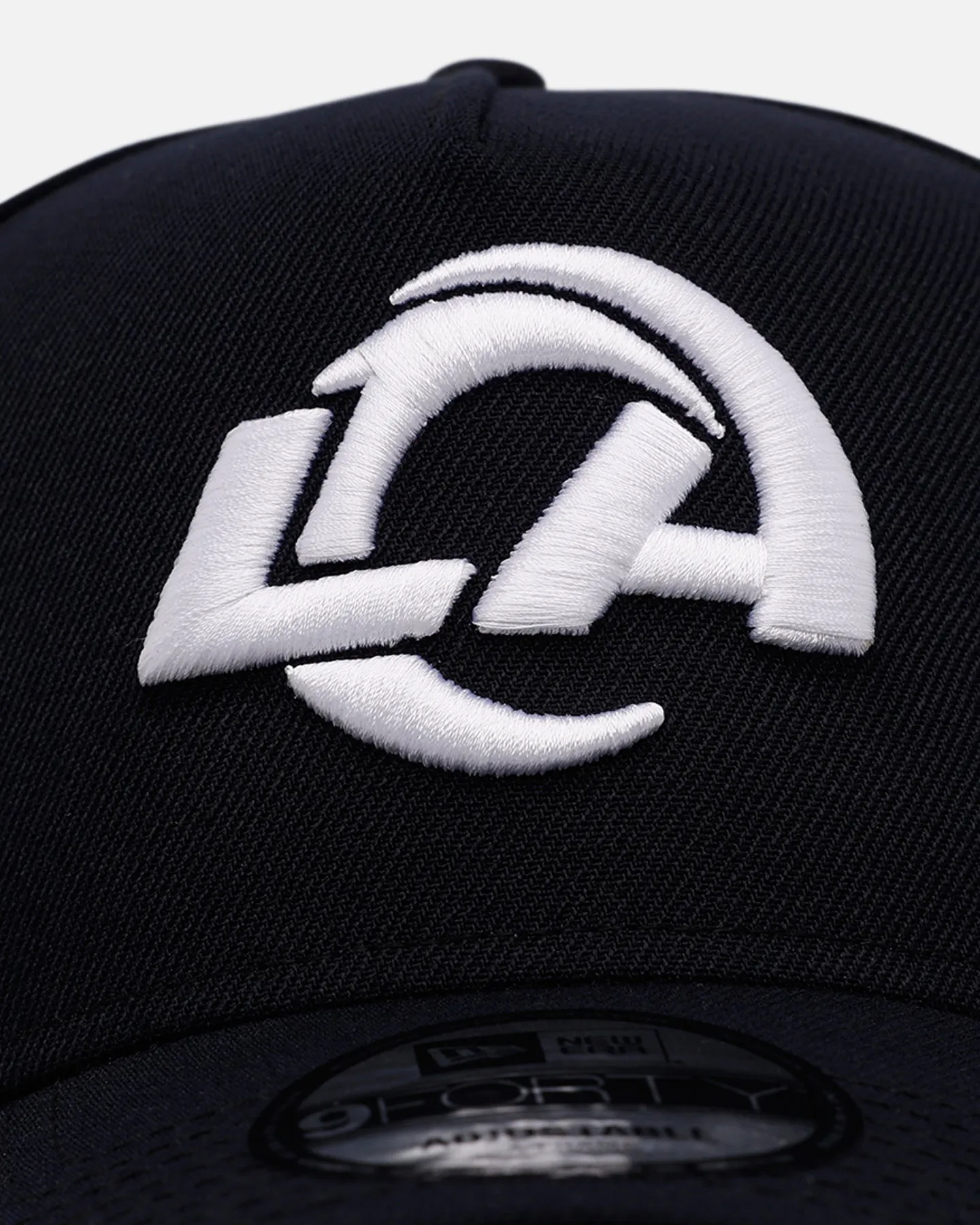 New Era Los Angeles Rams 'Midnight Navy' 9FORTY A-Frame Snapback Midnight Navy sold by Culture Kings product image thumbnail 5