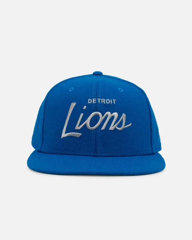 New Era Detroit Lions 'NFL Script' 9FIFTY Snapback Official Team Color sold by Culture Kings
